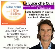 LA LUCE CHE CURA con MASTERCLASS Speciale UV con Fabio Marchesi 